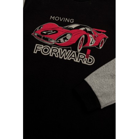 Πυτζάμα Παιδική Χειμερινή Minerva Forward Black/Grey 62067-045 Μέγεθος - No6