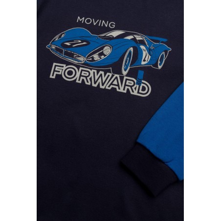 Πυτζάμα Παιδική Χειμερινή Minerva Forward Navy Blue/Blue Electric 62067-120 Μέγεθος - No8