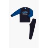 Πυτζάμα Παιδική Χειμερινή Minerva Forward Navy Blue/Blue Electric 62067-120 Μέγεθος - No10