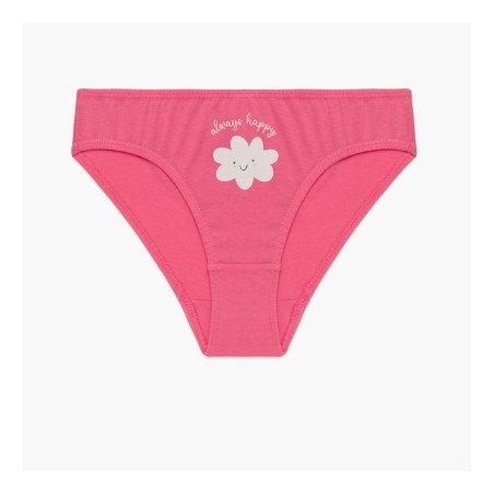 Σετ Παιδικά Σλιπάκια για Κορίτσι 3 Τεμαχίων Minerva Happy Clouds Fuchsia-Pink-Ecru 42213-020 Μέγεθος - No12