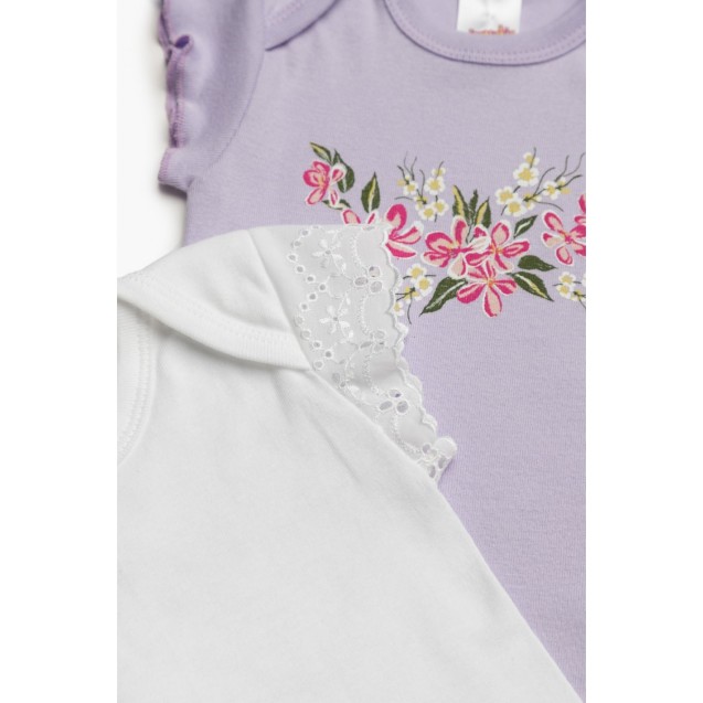 Σετ Βρεφικά Φορμάκια Κοντομάνικα 2 Τεμαχίων...