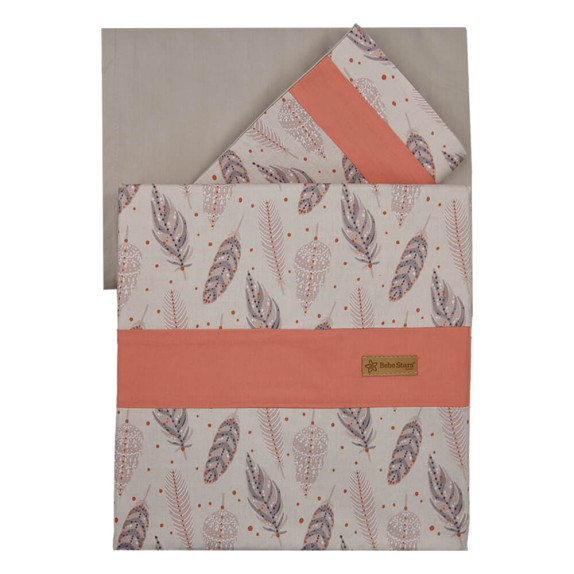 Σετ Σεντονια 3 Τμx Bebe Stars -Boho