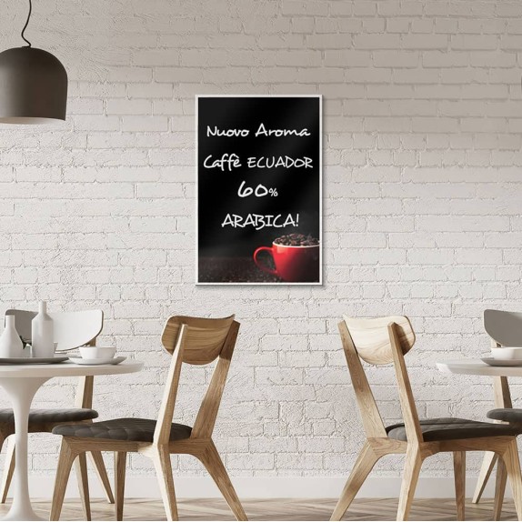 Mαυροπίνακας Ango Coffee Plexi Fun L 71002