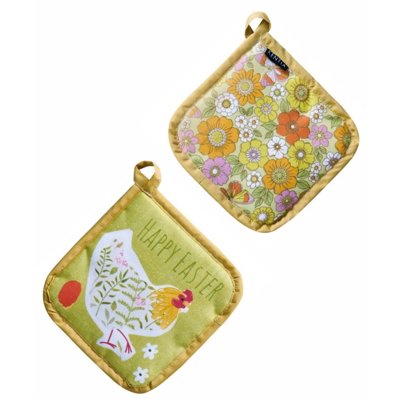 Σετ Πιάστρες Κουζίνας 2 Τεμαχίων Kentia Easter 24 02 