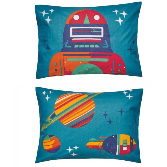 Σετ Μαξιλαροθήκες 2 Τεμαχίων Kentia Galactica 50x70