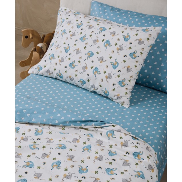 Σετ Παπλωματοθήκη Μονή 2 Τεμαχίων Kentia Mesmer...