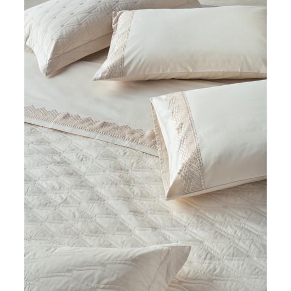 Σετ Σεντόνια Υπέρδιπλα 4 Τεμαχίων Kentia Coraline 240x270