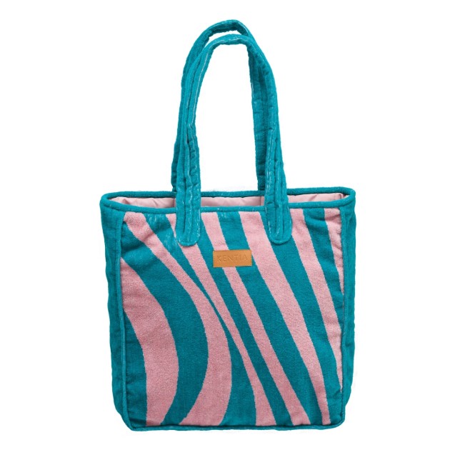 Τσάντα Παραλίας Kentia Mykonos Βελουτε