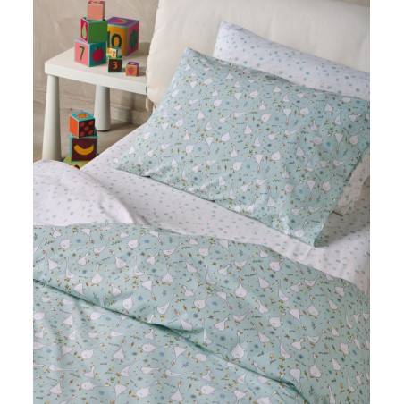 Σετ Παπλωματοθήκη Μονή 2 Τεμαχίων Kentia Nils 160x240