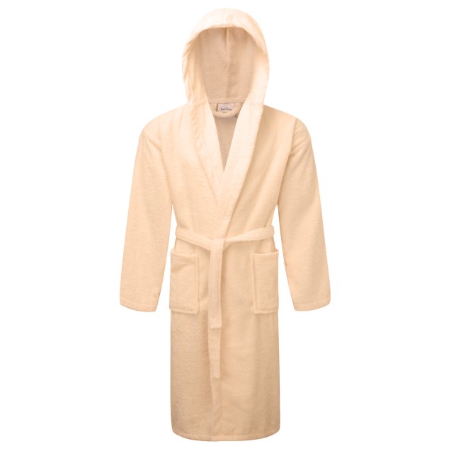 Μπουρνούζι ΚΟΜΒΟΣ Πετσετέ με κουκούλα 420gr/m2...