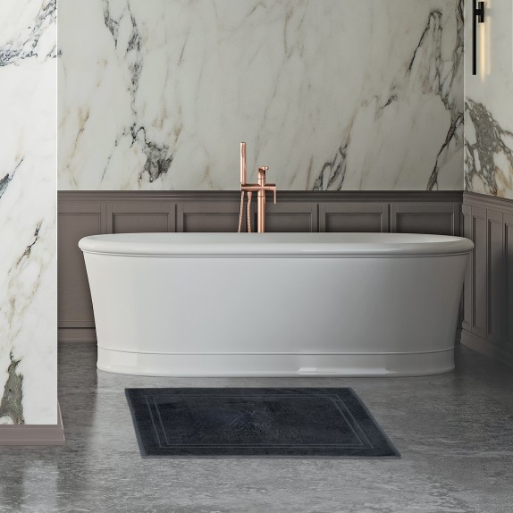 Ταπέτο Μπάνιου Greenwich Polo Club 50x70 3090 Μαύρο