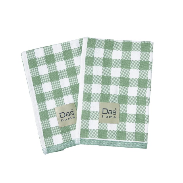 Σετ Ποτηρόπανα 2 Τεμαχίων Das Home 0713 40x60