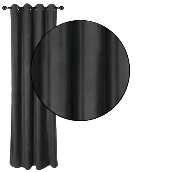 Κουρτίνα με Κρίκους Das Home 2232 140x270