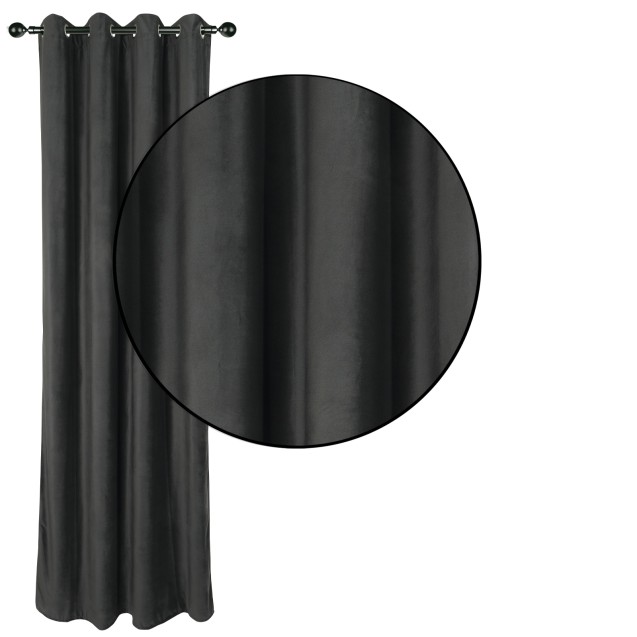 Κουρτίνα με Κρίκους Das Home 2232 140x270