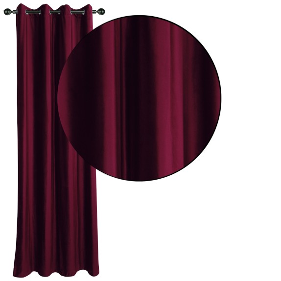 Κουρτίνα με Κρίκους Das Home 2229 140x270