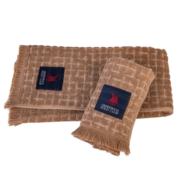 Σετ Ποτηρόπανα 2 Τεμαχίων Greenwich Polo Club 2704 40x60