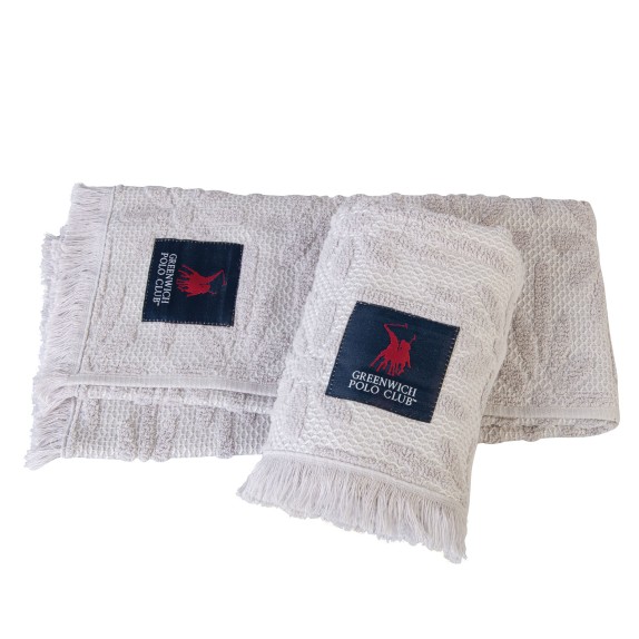 Σετ Ποτηρόπανα 2 Τεμαχίων Greenwich Polo Club 2705 40x60
