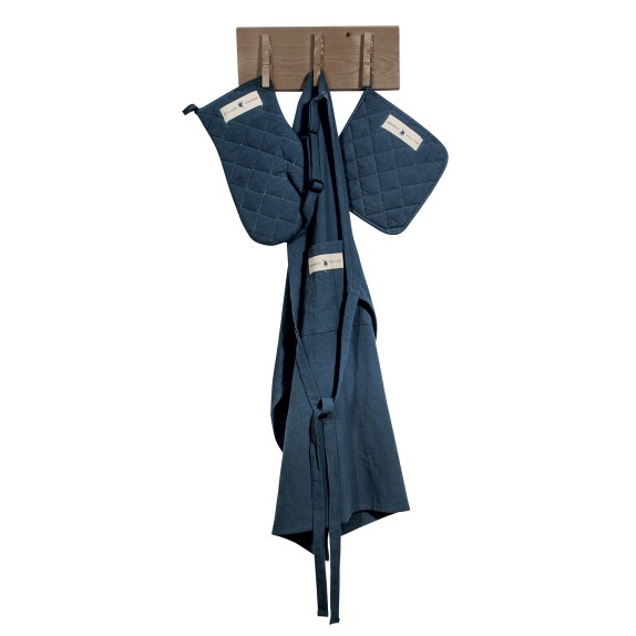 Σετ Κουζίνας 3 Τεμαχίων (Ποδιά-Γάντι-Πιάστρα) Greenwich...