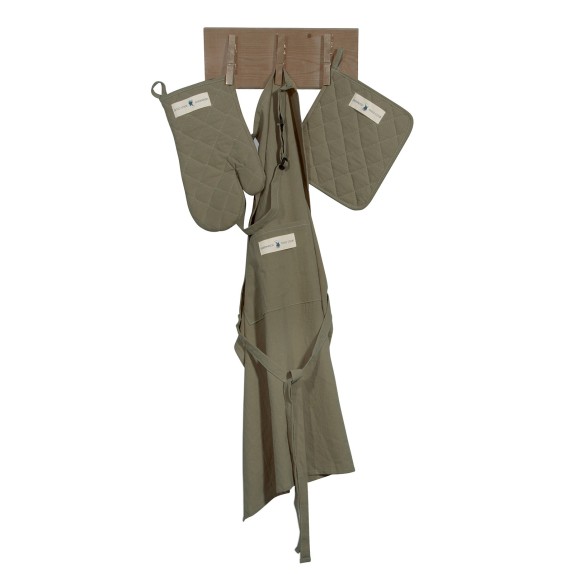 Σετ Κουζίνας 3 Τεμαχίων (Ποδιά-Γάντι-Πιάστρα) Greenwich...