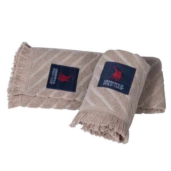 Σετ Ποτηρόπανα 2 Τεμαχίων Greenwich Polo Club 2694 40x60