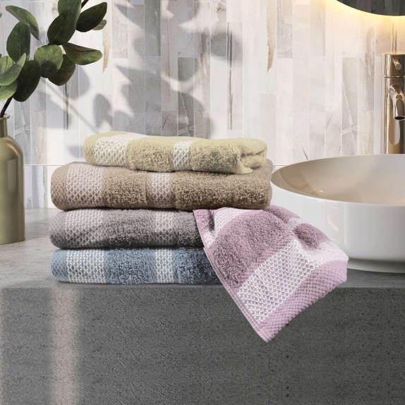 Σετ Πετσέτες 3 Τεμαχίων Das Home 0649