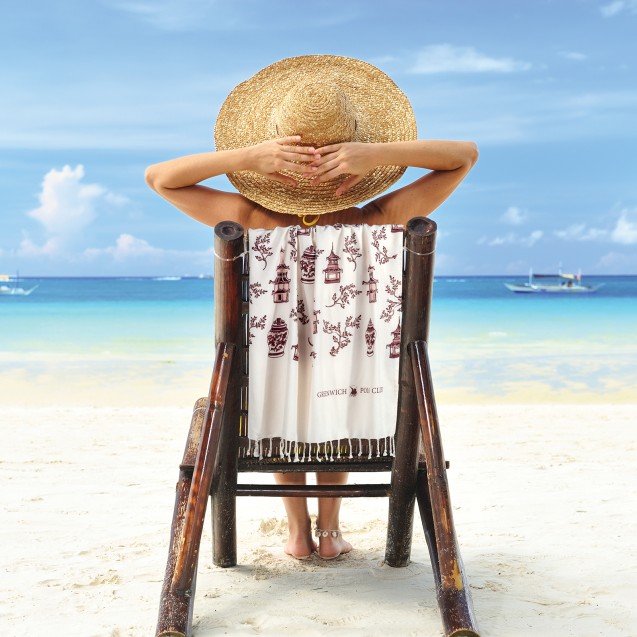 Πετσέτα Θαλάσσης - Παρεό Greenwich Polo Club...