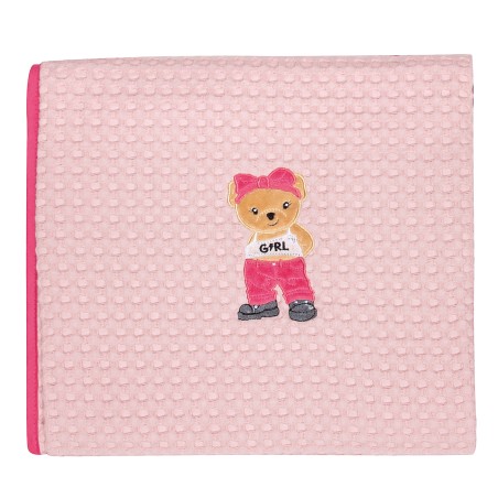 Κουβέρτα Πικέ Αγκαλιάς Greenwich Polo Club 75x110 8839 Ροζ- Φούξια