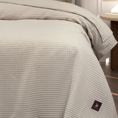 Κουβέρτα Πικέ Μονή Greenwich Polo Club 3454 Σπαγγί 160x240