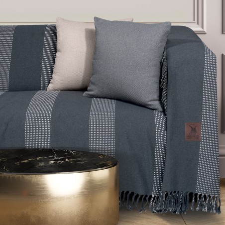 Ριχτάρι Τριθέσιου Greenwich Polo Club 180x300 3918 Γκρι- Ιβουάρ