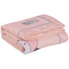 Κουβερλί Das Baby Fun 4878 Γκρι- Λευκό- Ροζ 110x150