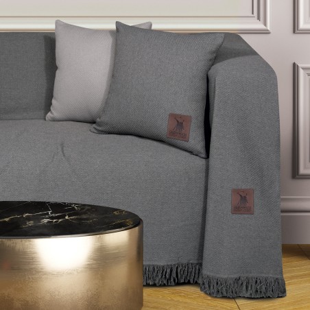 Ριχτάρι Διθέσιου Greenwich Polo Club 180x250 3914 Γκρι Σκούρο