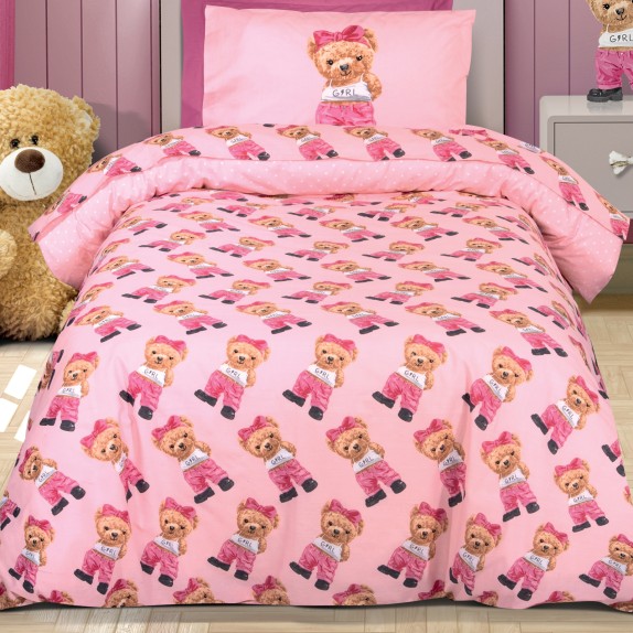 Σετ Παπλωματοθήκη Μονή 2 Τεμαχίων Greenwich Polo Club...