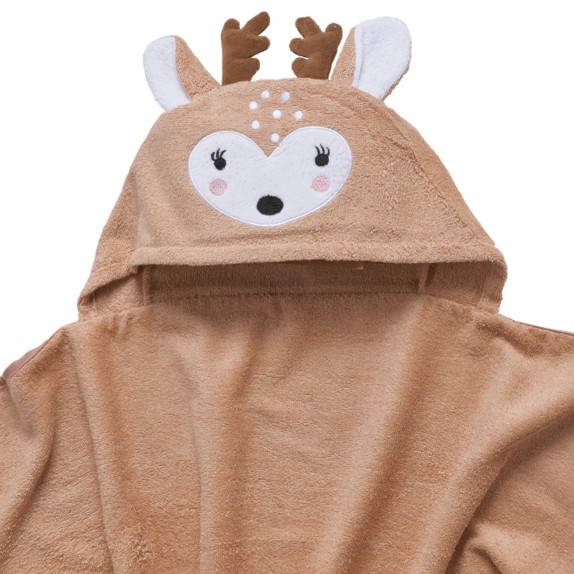 Βρεφική Κάπα Das Baby Smile Embroidery 4892 Μπεζ 70x90