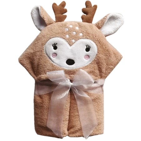 Βρεφική Κάπα Das Baby Smile Embroidery 4892 Μπεζ 70x90