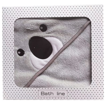 Βρεφική Κάπα Das Baby Smile Embroidery 4889 Γκρι 80x80