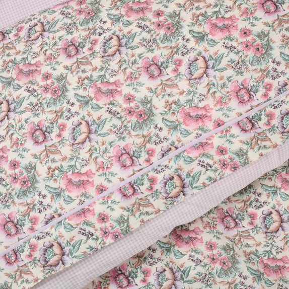 Σετ Σεντόνια Μονά 3 Τεμαχίων Das Home Happy 9621 Κρεμ-...