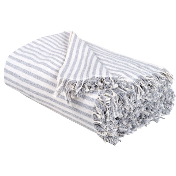 Ριχτάρι Τριθέσιου Das Home 180Χ300 0255 Εκρού- Ραφ