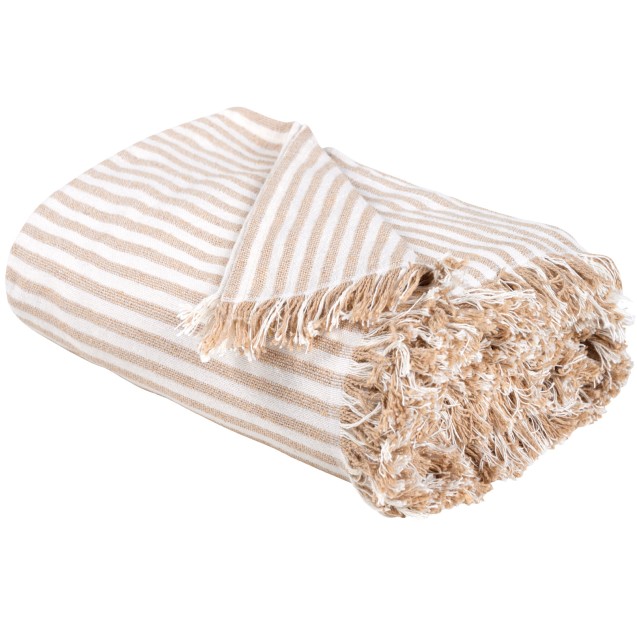 Ριχτάρι Τριθέσιου Das Home 180Χ300 0256 Εκρού-...