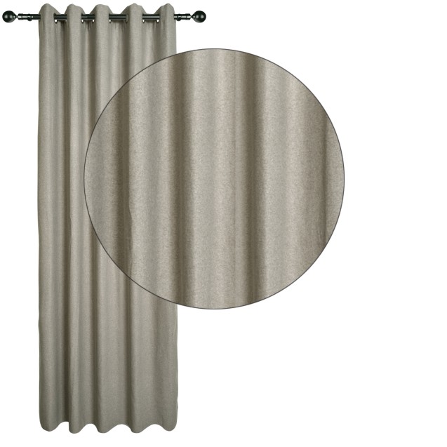 Κουρτίνα Με Κρίκους Das Home 140Χ270 2260...