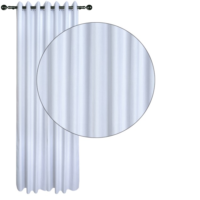 Κουρτίνα Με Κρίκους Das Home 140Χ270 2255 Γκρι