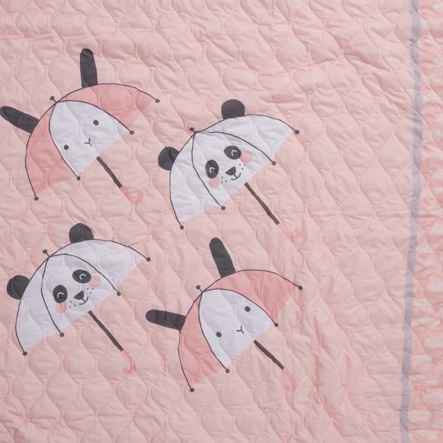 Παιδικό Κουβερλί Μονό Das Kids 4878 Γκρι-...