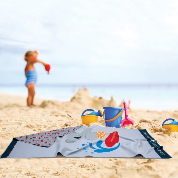 Πετσέτα Θαλάσσης Greenwich Polo Club 70x140 3882 Κίτρινο-...