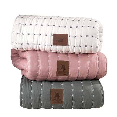 Κουβερλί King Size Greenwich Polo Club 3464 Ιβουάρ 230x250