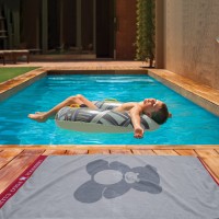 Πετσέτα Θαλάσσης Greenwich Polo Club 70x140 3895 Γκρι-...