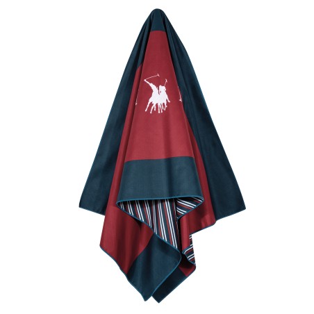 Πετσέτα Θαλάσσης Greenwich Polo Club 80x170 3874 Κόκκινο- Λευκό- Μπλε