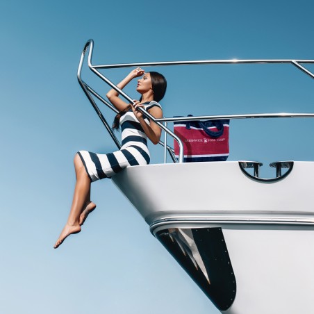 Τσάντα Θαλάσσης Greenwich Polo Club 55x40 3864 Κόκκινο- Λευκό- Μπλε