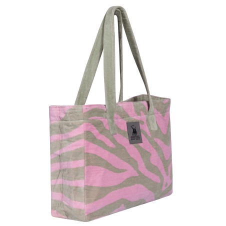 Τσάντα Θαλάσσης Greenwich Polo Club 50x38 3854 Λαδί- Ροζ