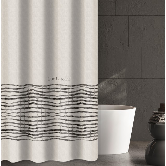 Κουρτίνα Μπάνιου Guy Laroche Azzam Wenge 240x185