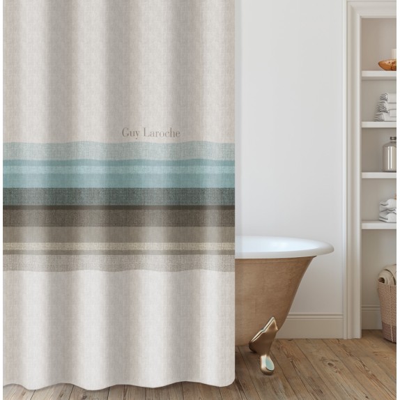 Κουρτίνα Μπάνιου Guy Laroche Fuzzy Natural 240x185
