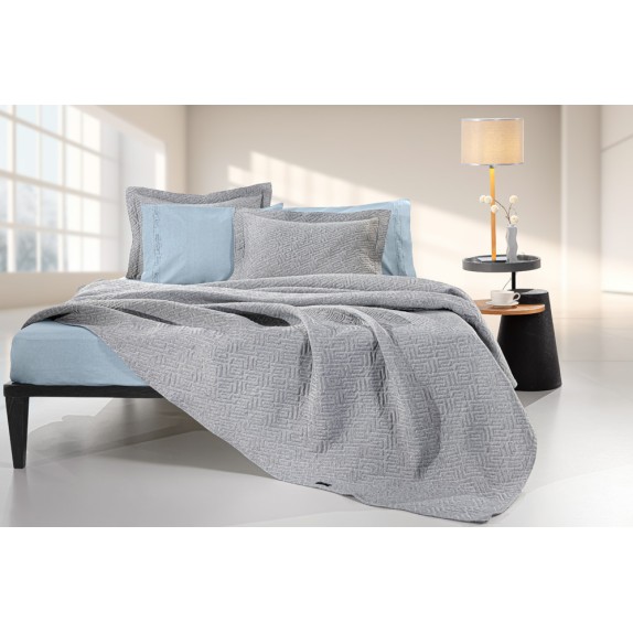 Κουβέρτα Υπέρδιπλη Guy Laroche Pattern Black & White 245x260